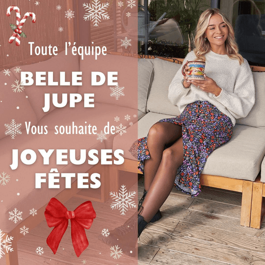 Post « Joyeuses fêtes » pour Belle de Jupe