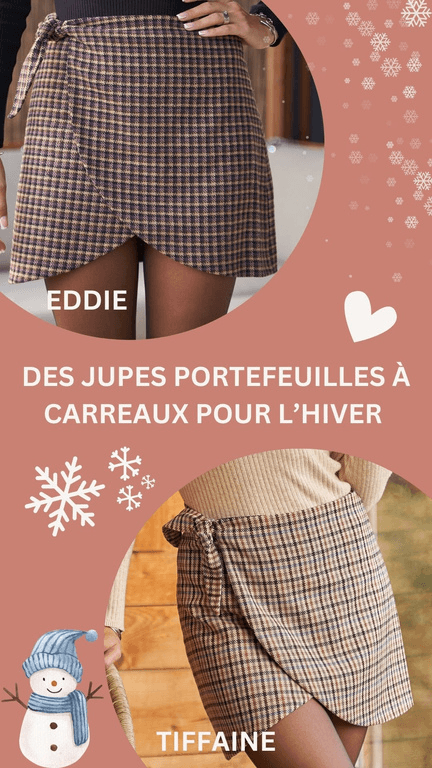 Story Instagram jupes portefeuille pour l'hiver